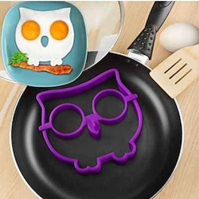 Silicone Owl Fried Eggs Mold DIY Omelette Device Cooking Tools miniinthebox