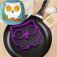 Silicone Owl Fried Eggs Mold DIY Omelette Device Cooking Tools miniinthebox - thumbnail