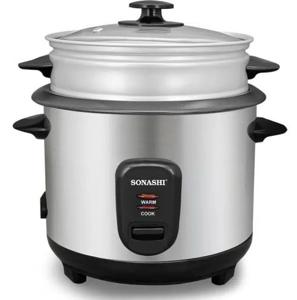Sonashi 1.8 Ltr Rice Cooker With Steamer - SRC-418