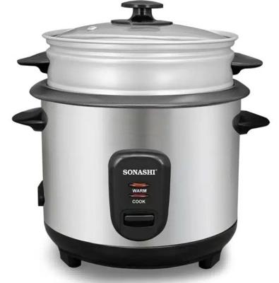 Sonashi 1.8 Ltr Rice Cooker With Steamer - SRC-418