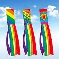 Pride Rainbow Wind Tube Flag Wind Direction Bag Flag Outdoor Courtyard Flag Lightinthebox