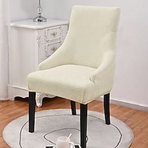 Dining Chair Cover Stretch Chair Seat Slipcover Soft Durable Washable Furniture Protector For Dining Room Party miniinthebox