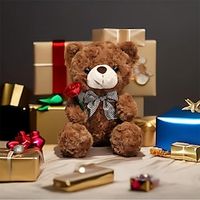 Teddy Day Evlooe Bear Stuffed Animal Plush Toy for Valentine Day Cute 9.8 Teddy Bear Plushie with Rose Soft Small Cuddly Bear Toy Gifts for Girlfriend Boyfriend Lightinthebox - thumbnail
