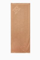 Alea Stole in Silk & Wool Jacquard - thumbnail