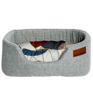 Danish Design Colour Block Lux Slumber Bed Silver 51x44x225cm