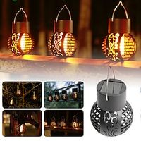 4pcs 2pcs 1PC Sun Flame Lamp Outdoor Pendant Lamp Waterproof Garden Decorative Lamp Holiday Party Fairy Tale Lamp miniinthebox - thumbnail