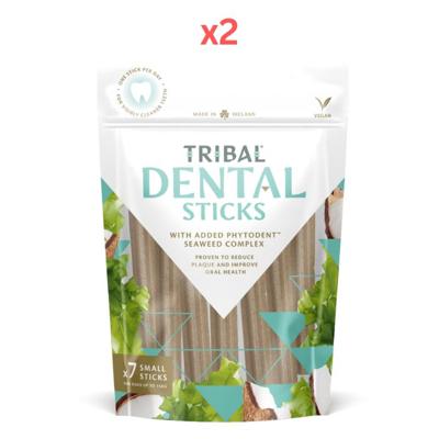 Tribal Dental Sticks Small Dog Treats 7X13g (Pack of 2)