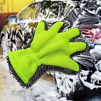 5-Finger Soft Car Washing Gloves Cleaning Brush For Car Motorbike Washing Drying Towels Car Styling Accessaries Lightinthebox - thumbnail