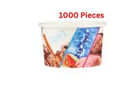 Hotpack 80ml Paper Ice Cream Cup Without Lid 1000 Pieces - ICB80