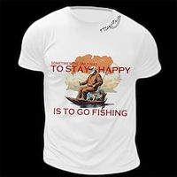 Letter Old Man White Army Green Gray T shirt Tee Men's Graphic Cotton Blend Shirt Sports Classic Shirt Short Sleeve Comfortable Tee Sports Outdoor Holiday Summer Fashion Designer Clothing S M L XL Lightinthebox - thumbnail