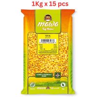 Mawa Toor Dal Pigeon Peas 1kg (Pack of 15)