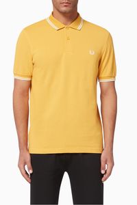 Twin Tipped Cotton Piqué Polo