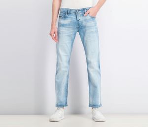 Mens Five Pocket Jeans  Blue Wash