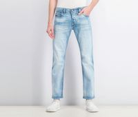 Mens Five Pocket Jeans  Blue Wash - thumbnail