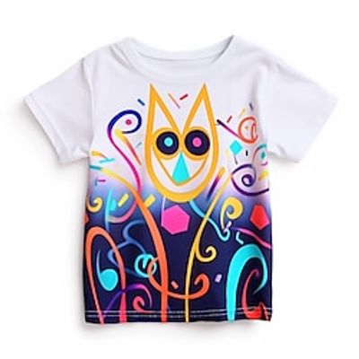 Carnival Girls' 3D Graphic Tee Shirt Short Sleeve 3D Print Summer Active Fashion Cute Polyester Kids 3-12 Years Crew Neck Outdoor Casual Daily Regular Fit miniinthebox Carnival Girls' 3D Graphic Tee Shirt Short Sleeve 3D Print Summer Active Fashion Cute Polyester Kids 3-12 Years Crew Neck Outdoor Casual Daily Regular Fit miniinthebox
