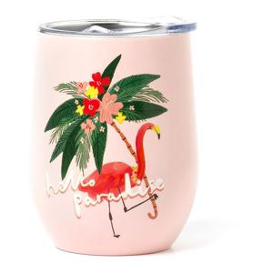 Legami Hot & Cold Vacuum Tumbler 325 ml - Flamingo