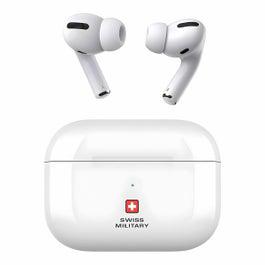 Swiss Military VICTOR1BLK Wireless Earbuds Black + VICTOR1WHI Wireless Earbuds White (SM-BD-TWSVICTOR1X2-BLK-WHI)