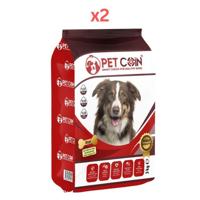 Petcoin Dog Food For Adult Dog Beef (Meat) 3Kg (Pack of 2)