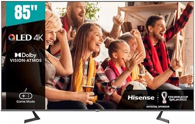 Hisense 85 Inch A7HQ 4K Smart TV Black - 85A7H