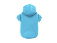 Pets Club Custom Soft Fleece Blank Designer Dog Hoodie Pet Cloth Blue - 3XL