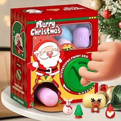 Christmas Twist Egg Maker Toys Doll Maker Surprise Mini BlindBox Birthday Gifts For Boys And GirlsHalloweenChristmas GiftsFunny Twist Egg Maker Random Match With 6 Eggs Lightinthebox