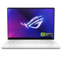 ASUS ROG Zephyrus G14 GA403UI-OLED7WPW, AMD Ryzen R7 8845HS, 16GB RAM, 1TB SSD, 14 Inch OLED 3K 120Hz, 8GB NVIDIA RTX 4070, Win11 Pro, Eng-Arab K-B, White + ASUS Sleeve