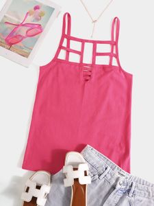 YOINS BASICS Rose Cut Out Cami
