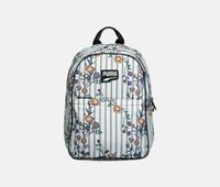 Womens Prime Time Festival Backpack White/Black Flower Womens Prime Time Festival Backpack White/Black Flower