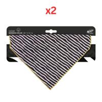 M-Pets Wild Safari Bandana Collar Large (Pack of 2)