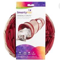 Smartykat Crackle Nip Cat and Dog Toy Tunnel