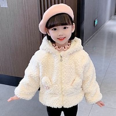 Kids Girls' Winter Coat Solid Color Active Outdoor Coat Outerwear 2-8 Years Winter White Pink Lightinthebox Kids Girls' Winter Coat Solid Color Active Outdoor Coat Outerwear 2-8 Years Winter White Pink Lightinthebox