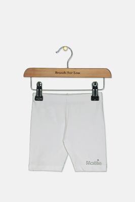 Baby Boys Pull-On Short White Baby Boys Pull-On Short White