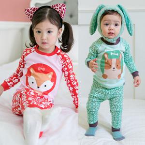 Cute Animal Printed Kids Pajamas