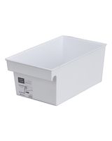 Hokan-sho Plastic Simple Wide White Storage