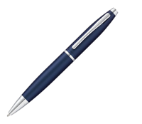 Cross Calais Midnight Blue Chrome Trim Ball Pen-N (CRAT0112-18)