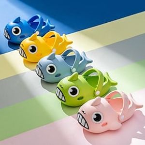 Cute Cartoon Whale Children's Sandals And Slippers Spring And Summer Eva Non-slip Soft Bottom Boys And Girls Shoes Outdoor Wear Indoor Children's Shoes miniinthebox