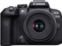 Canon EOS R10 Mirrorless Camera With RF-S18-45mm Lens