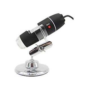 1600X USB Digital Microscope Camera Endoscope 8LED Magnifier with plastic  Stand miniinthebox