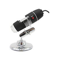 1600X USB Digital Microscope Camera Endoscope 8LED Magnifier with plastic  Stand miniinthebox - thumbnail