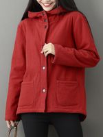 Women Hooded Thick Coats