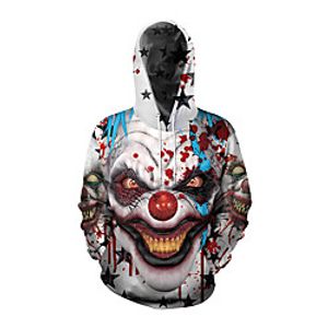 Inspired by Cosplay The Joker Cosplay Joker Anime Cartoon Terylene Anime Harajuku Graphic Kawaii Hoodie For Women's  Men's Lightinthebox
