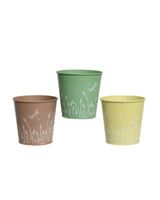 Kaemingk Planter Zinc 859390 Assorted 1 Piece By Homesmiths