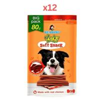 Bearing Jerky Treats Sticks Beef & Liver Flavor 80G (Pack of 12)