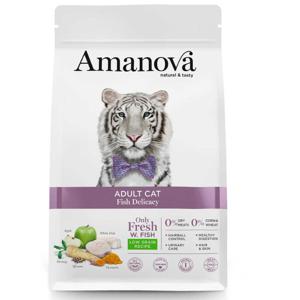 Amanova Adult Cat Fish Delicacy White Fish 6Kg