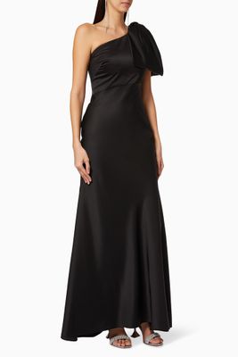 Aubrey Satin Gown Aubrey Satin Gown