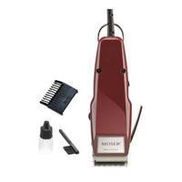 1400-0150 MOSER PROFESSIONAL CORDED HAIR CLIPPER (BURGUNDY) - 3PIN