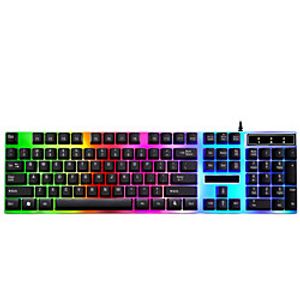 G21 USB Wired Gaming Keyboard Office Keyboard Novelty Gaming Monochromatic Backlit 104 pcs Keys miniinthebox