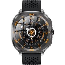 Swiss Military DOM 7 Smartwatch Gunmetal Frame with Black Silicone Strap - Black (SM-WCH-DOM7-GUNF-BLK)