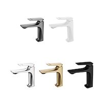 Bathroom Sink Faucet - Classic Electroplated Centerset Single Handle One HoleBath Taps Lightinthebox