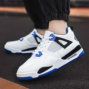 Men's Sneakers Leatherette Loafers Casual Daily Walking Shoes PU Waterproof Black White Gray Summer Spring Lightinthebox